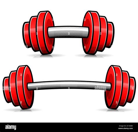 barbell cartoon